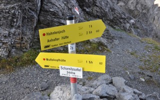  22 auf dem Scharnitzsattel